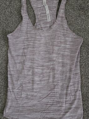 Lululemon Athletica Light Plum Space-Dye Racerback Tank